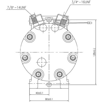Компрессор RC-U0840ЭШ MOTORCOOL
